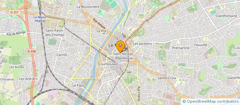 localisation de l'entreprise ARTMONDE  LE MANS