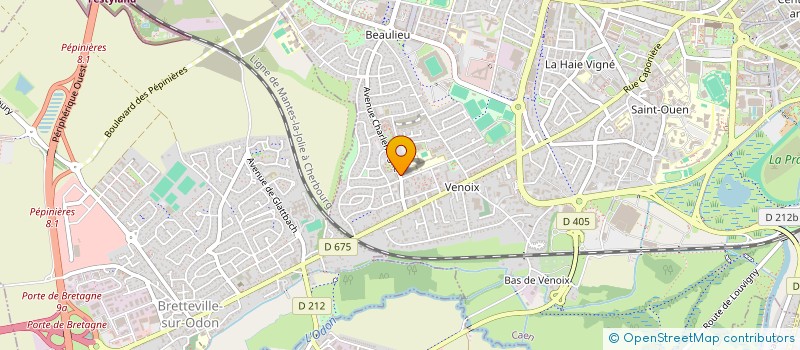 localisation de l'entreprise ARTMONDE à CAEN