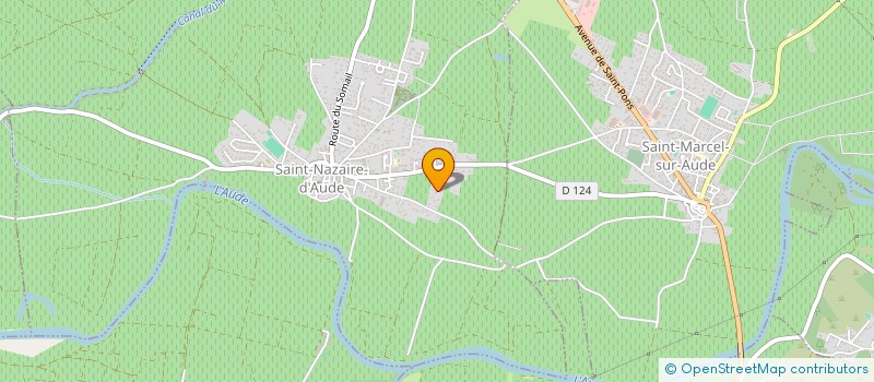 localisation de l'entreprise ARTMONIE  SAINT-NAZAIRE-D'AUDE
