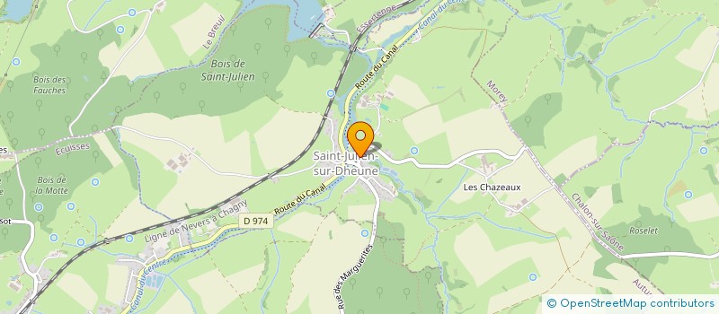 localisation de l'entreprise ARTMONIUM  SAINT-JULIEN-SUR-DHEUNE