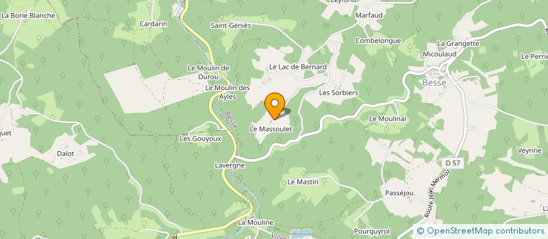 localisation de l'entreprise ARTMUR à BESSE