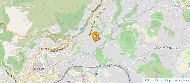 localisation de l'entreprise ARTNATEM à GRASSE