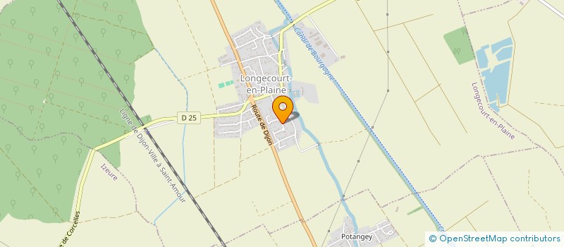 localisation de l'entreprise ARTNAUD  LONGECOURT-EN-PLAINE