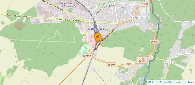 localisation de l'entreprise ARTNEO à LE MALESHERBOIS