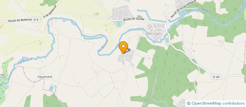 localisation de l'entreprise ARTNEOTEC  BERUGES