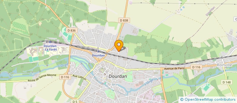 localisation de l'entreprise ARTNEW à DOURDAN