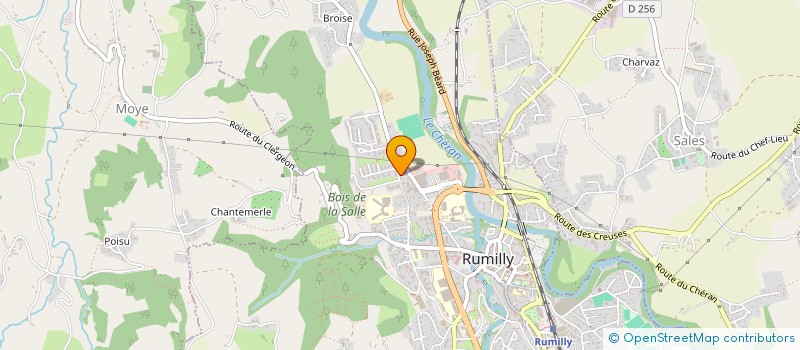 localisation de l'entreprise ARTNSUN  RUMILLY