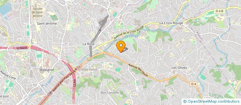 localisation de l'entreprise ARTNVIC à MARSEILLE