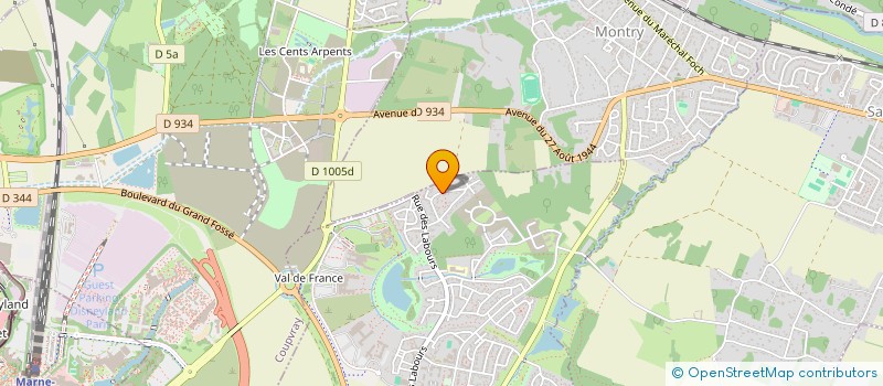 localisation de l'entreprise ARTO  MAGNY-LE-HONGRE