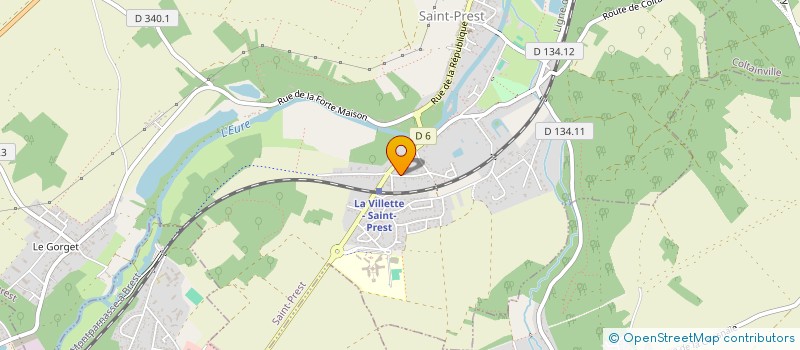 localisation de l'entreprise ARTOAST à SAINT-PREST