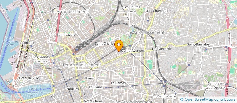 localisation de l'entreprise ARTODIA à MARSEILLE