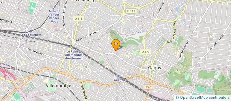 localisation de l'entreprise ARTOFHOME à GAGNY