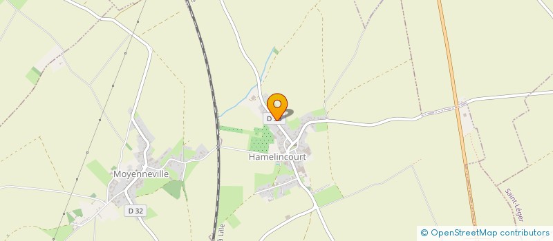 localisation de l'entreprise ARTOIS ASSAINISSEMENT  ERVILLERS