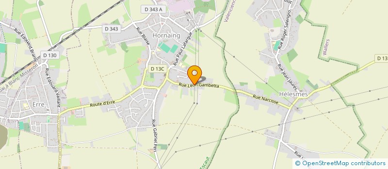 localisation de l'entreprise ARTOIS CHAUFFE HABITAT  SAINS-EN-GOHELLE