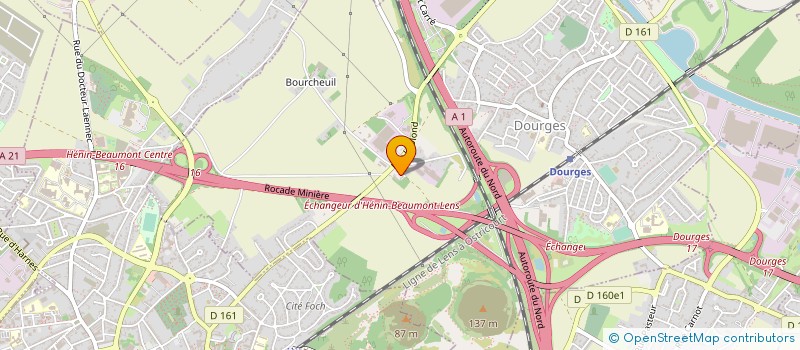 localisation de l'entreprise ARTOIS DEMOLITIONS SERVICES  DOURGES