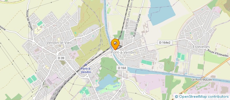 localisation de l'entreprise ARTOIS DOMOTIQUE  PONT-A-VENDIN