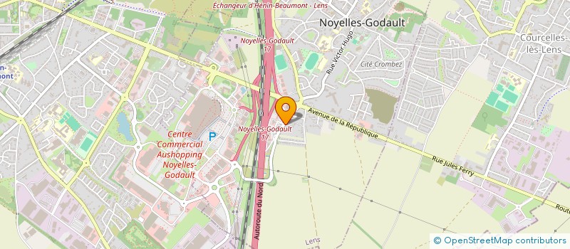 localisation de l'entreprise ARTOIS DOUAISIS EXTENSION  NOYELLES GODAULT