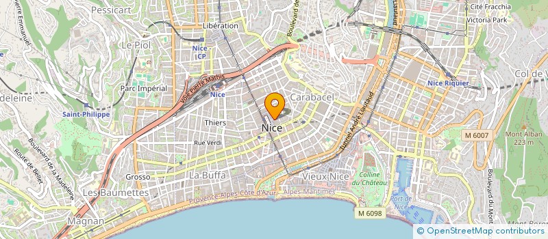 localisation de l'entreprise ARTOIS IMMOBILIER D'INVESTISSEMENT  NICE