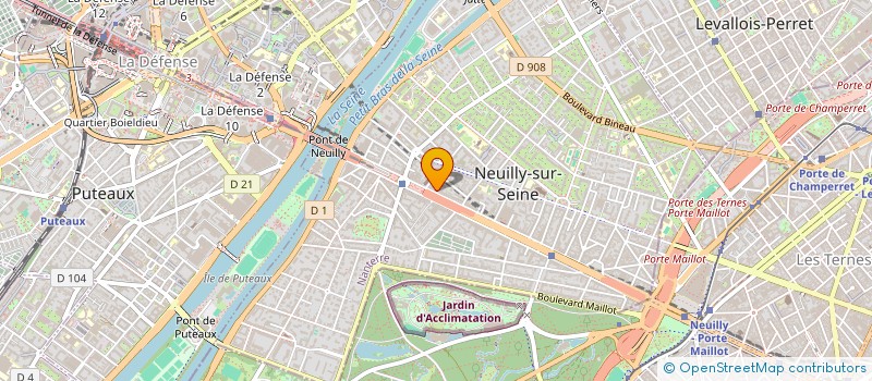 localisation de l'entreprise ARTOIS INDUSTRIES USI CONFORT à NEUILLY-SUR-SEINE
