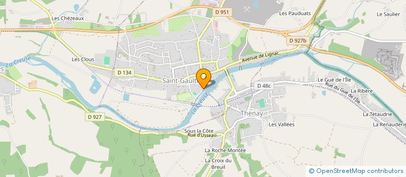 localisation de l'entreprise ARTOIS MAINTENANCE à SAINT-GAULTIER