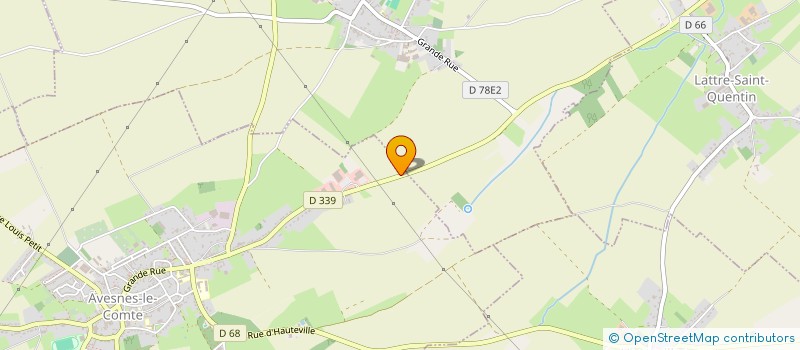 localisation de l'entreprise ARTOIS-UNITERR à AVESNES-LE-COMTE