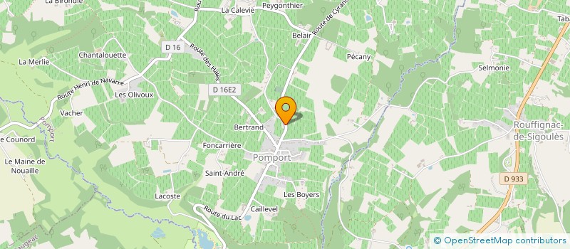 localisation de l'entreprise ARTOLYS  POMPORT