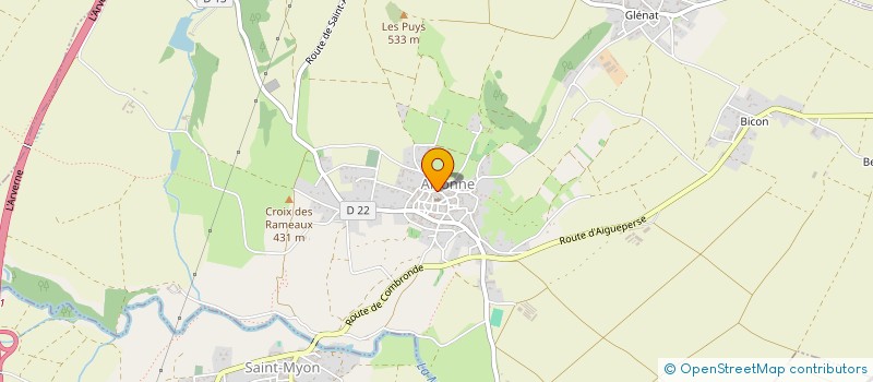 localisation de l'entreprise ARTONNE FRISS'ONNE  ARTONNE