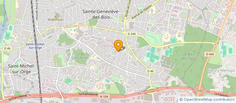 localisation de l'entreprise ARTONZE  SAINTE-GENEVIEVE-DES-BOIS