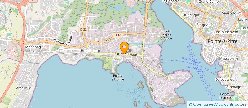 localisation de l'entreprise ARTOPOLION DOTHEMARE à BAIE-MAHAULT