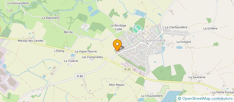 localisation de l'entreprise ARTOR  MONTAIGU-VENDEE