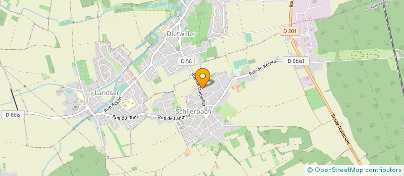 localisation de l'entreprise ARTORIUS  ZIMMERSHEIM