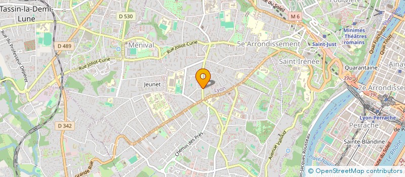 localisation de l'entreprise ARTOS  LYON