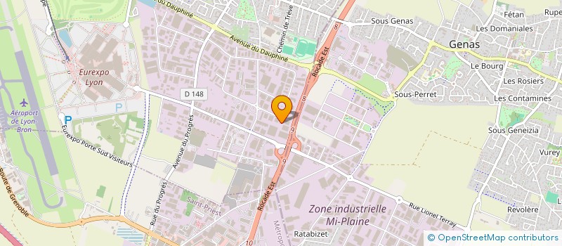 localisation de l'entreprise ARTOSIS  CHASSIEU