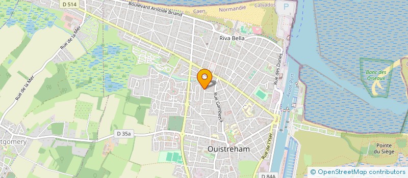 localisation de l'entreprise ARTOTEM  OUISTREHAM