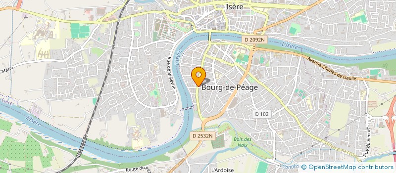 localisation de l'entreprise ARTOYCLASSIC  BOURG-DE-PEAGE