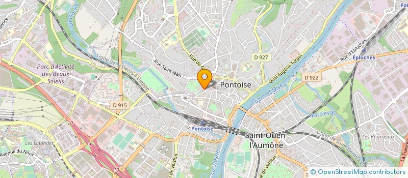 localisation de l'entreprise ARTP SASU à PONTOISE