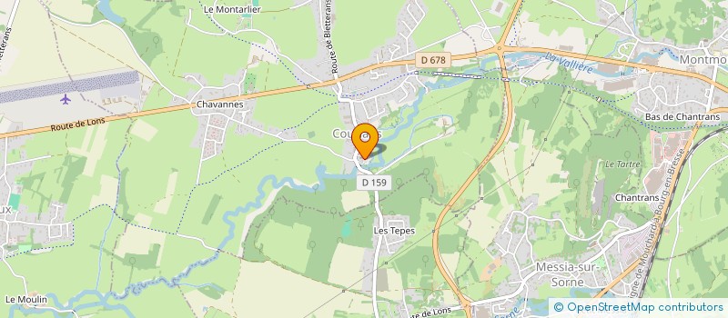 localisation de l'entreprise ARTPADD  COURLANS