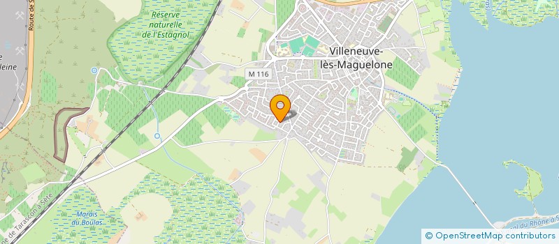 localisation de l'entreprise ARTPAU  VILLENEUVE-LES-MAGUELONE