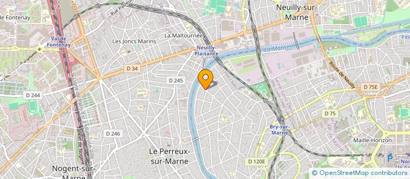 localisation de l'entreprise ARTPEGIO à BRY-SUR-MARNE
