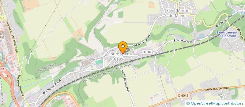 localisation de l'entreprise ARTPHANIE  GONFREVILLE-L'ORCHER