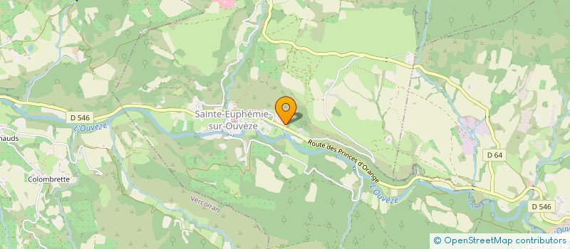 localisation de l'entreprise ARTPHEMIE  SAINTE-EUPHEMIE-SUR-OUVEZE