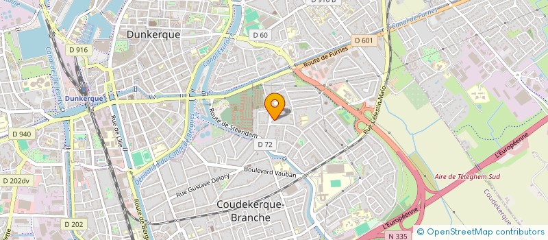 localisation de l'entreprise ARTPHOTO-DK  COUDEKERQUE-BRANCHE