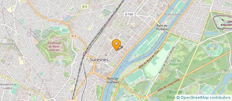 localisation de l'entreprise ARTPILLS à SURESNES