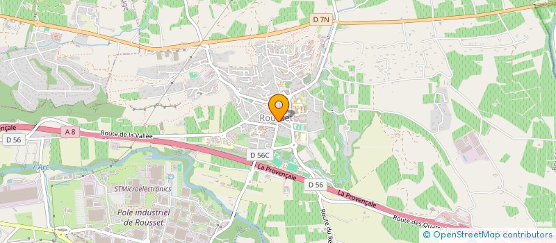 localisation de l'entreprise ARTPRO MENUISERIES  ROUSSET