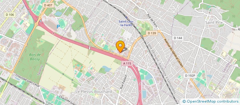 localisation de l'entreprise ARTPROCOM à SAINT-LEU-LA-FORET