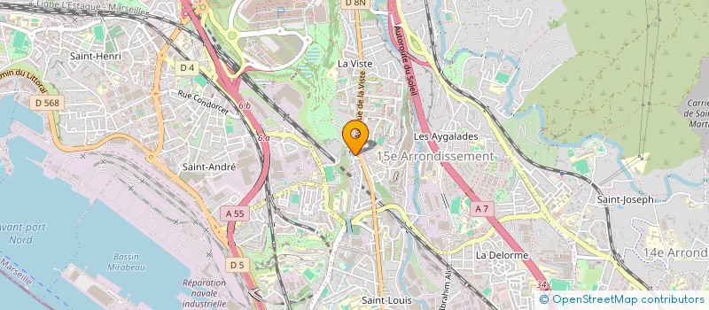 localisation de l'entreprise ARTQUIPAGE à MARSEILLE