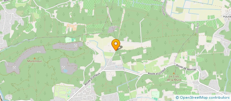 localisation de l'entreprise ARTREY  MORNAS