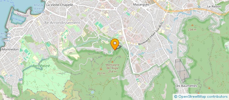 localisation de l'entreprise ARTRIOM à MARSEILLE