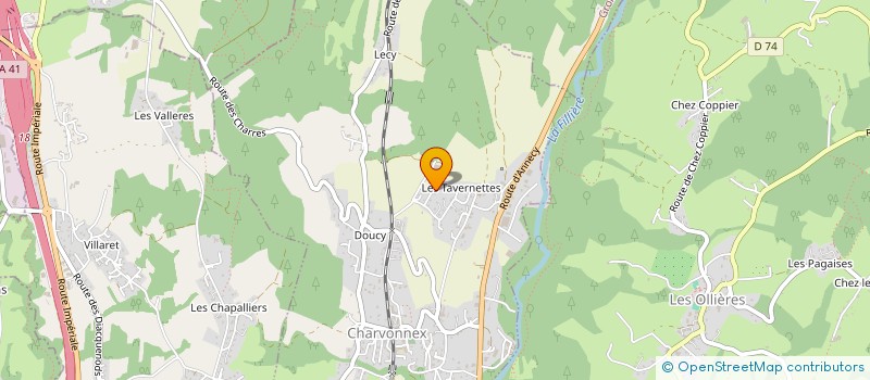 localisation de l'entreprise ARTRO DESIGNERS  FILLIERE