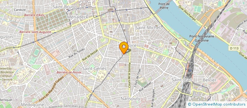 localisation de l'entreprise ARTROPIKAL à BORDEAUX